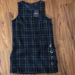 Wool above knee dress